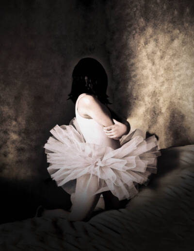 Serie "Le clown et la danseuse" par Justine Darmon