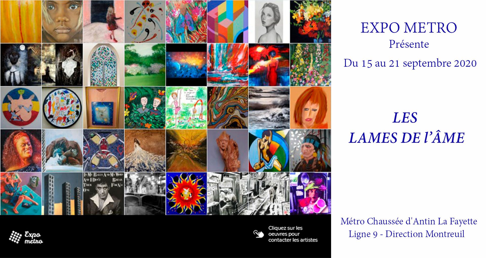 Expo Metro | 15 – 21/09 2020 | Paris Metropolitain