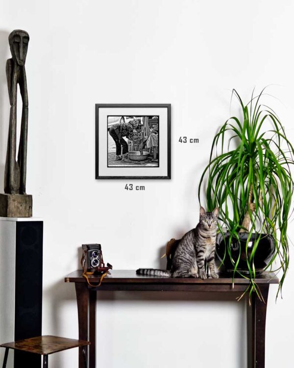 Série Evasion par Justine Darmon | tirage en situation