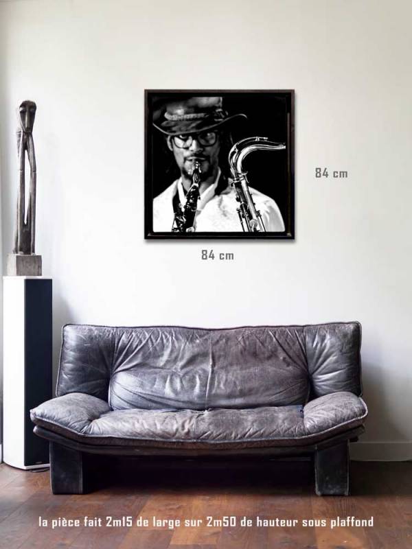 Bec de cygne tirages 80 x 80 us-box-Série Music Spirit par Justine Darmon