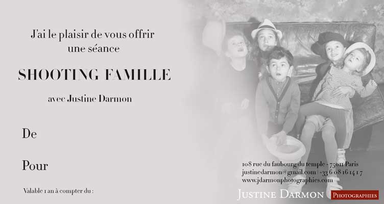 Bon cadeau Shooting Famille – Image 2