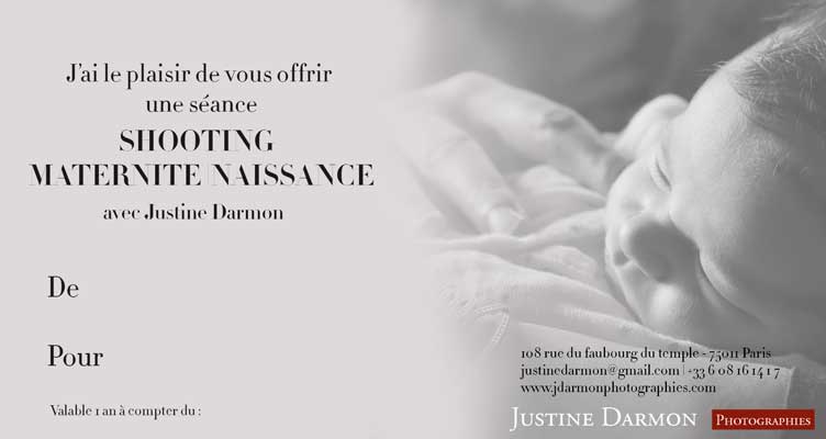 Bon cadeau Shooting Maternité | Naissance – Image 2