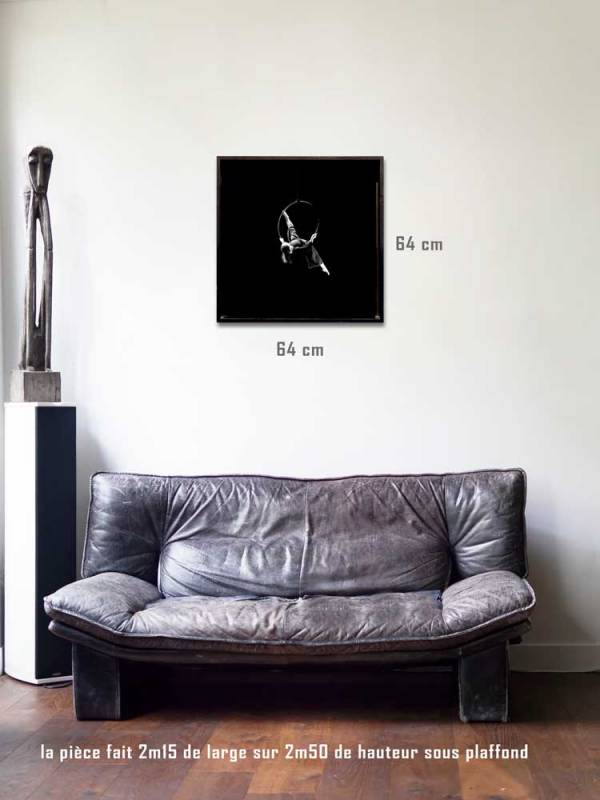 Envol tirages 60 x 60 us-box-Série Music Spirit par Justine Darmon