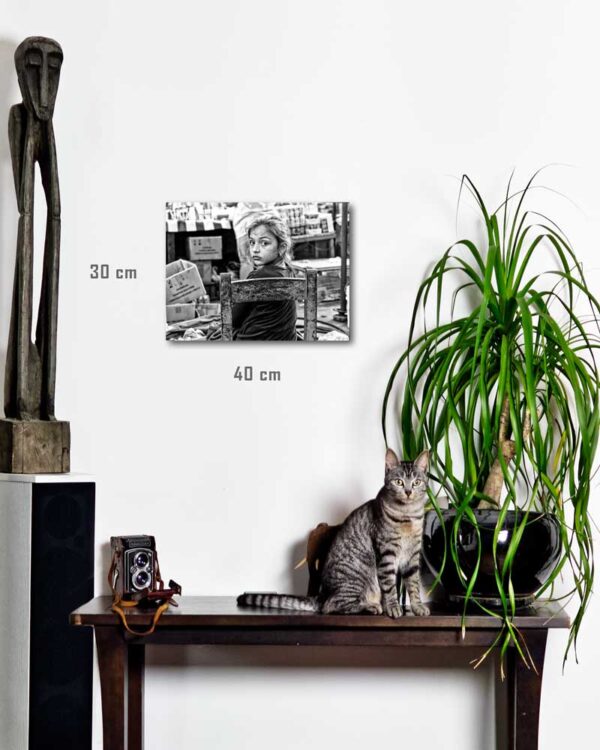 Série Evasion par Justine Darmon | tirage en situation