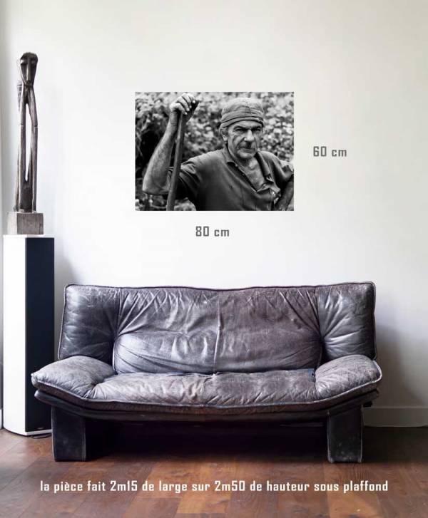 Le charbonnier -tirage en situation-80 x 60- Cuba, au delà des couleurs par Justine Darmon