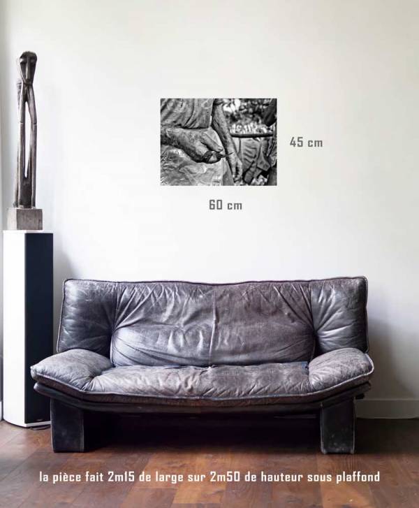 Les mains du veguero-tirage en situation-45 x 60- Cuba, au delà des couleurs par Justine Darmon