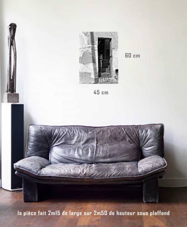 ombre et lumière (enfant)-tirage en situation-45 x 60- Cuba, au delà des couleurs par Justine Darmon