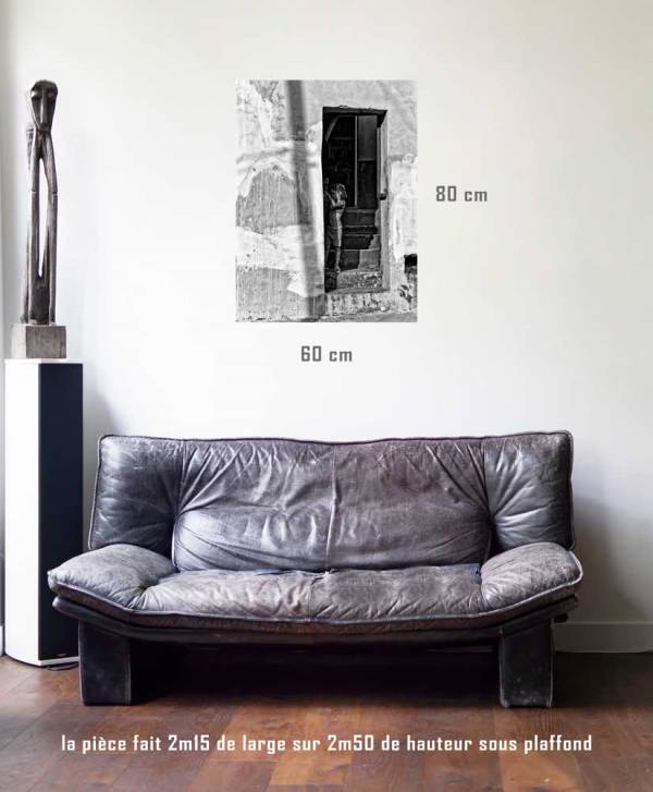 Ombre et lumière-tirage en situation-80 x 60- Cuba, au delà des couleurs par Justine Darmon