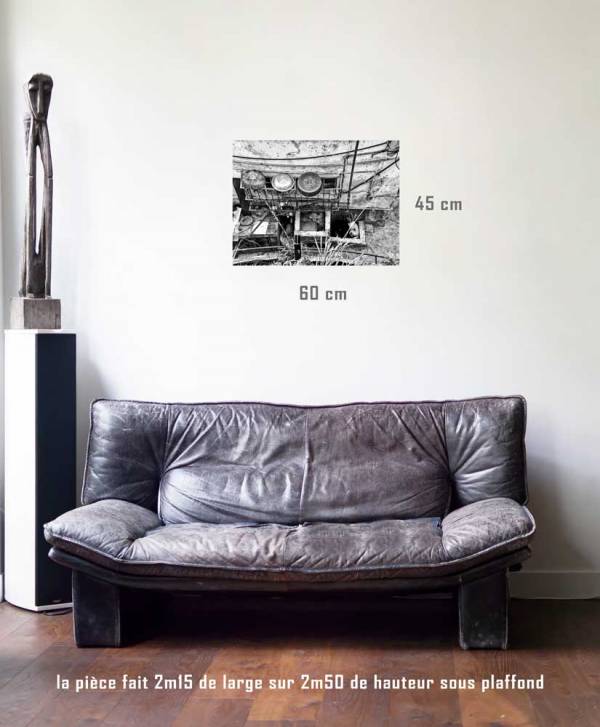 Vivons cachés-tirage en situation-45 x 60- Cuba, au delà des couleurs par Justine Darmon