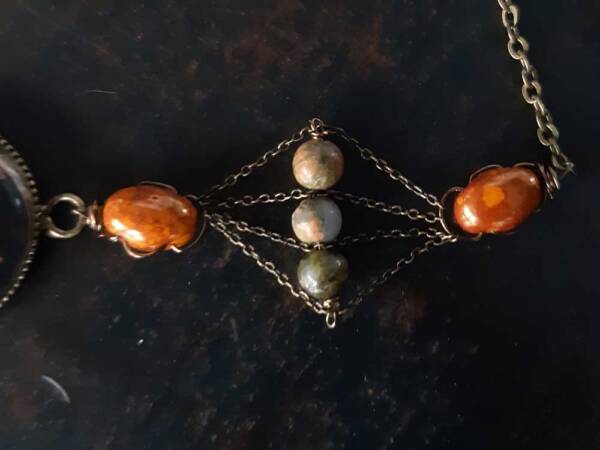 bracelet n2 détail des perles, les bijoux des lames du tarot