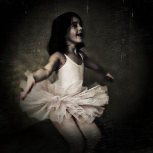 Serie "Le clown et la danseuse" par Justine Darmon